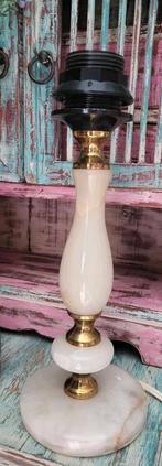 Onyx/Vintage/Lamp/Tafellamp, Ophalen of Verzenden