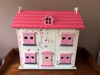 Leuk poppenhuis met meubeltjes!, Ophalen, Zo goed als nieuw, Poppenhuis
