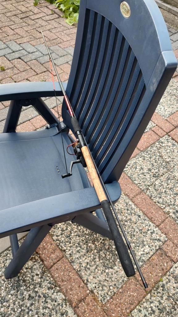 Lion Picker Pro Werphengel 2.40m Set, Watersport en Boten, Hengelsport | Algemeen, Gebruikt, Werphengel, Ophalen