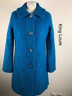 King Louie Manteljas  (mt: 44) NOL/8988, Kleding | Dames, Blauw, Maat 42/44 (L), Ophalen of Verzenden, Zo goed als nieuw