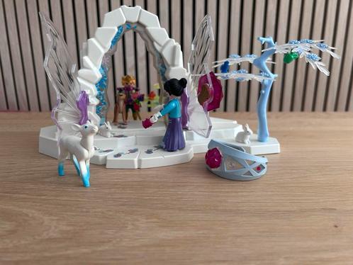 PLAYMOBIL Kristallen poort naar Winterland - 9471, Kinderen en Baby's, Speelgoed | Playmobil, Zo goed als nieuw, Ophalen