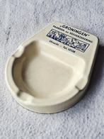 Emaille asbak "Groningen" paardenverzekering, Ophalen of Verzenden, Gebruikt, Gebruiksvoorwerp