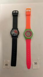 2 horloges 1 piratron en 1 simon marketing, Overige merken, Overige materialen, Kunststof, Ophalen of Verzenden