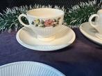 Wedgwood Briar Rose Gebaksbordjes & Kop en Schotels, Antiek en Kunst, Antiek | Servies compleet, Ophalen of Verzenden