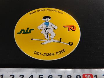 stickers JUDO BOND Nederland NIS nationale Nederlanden  beschikbaar voor biedingen
