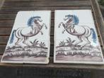 Tegeltableaux Paarden, Antiek en Kunst, Ophalen of Verzenden