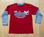 Longsleeve rood met grijze mouwen maat 164, No Compromise, Jongen of Meisje, Ophalen of Verzenden, Zo goed als nieuw