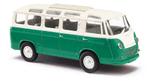 Busch 94152 Goliath luxe bus groen/creme - actie, Hobby en Vrije tijd, Modelauto's | 1:87, Overige merken, Auto, Nieuw, Ophalen of Verzenden