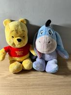 Winnie de Poeh & Eeyore Pluche Knuffels Disney, Kinderen en Baby's, Speelgoed | Knuffels en Pluche, Overige typen, Ophalen of Verzenden