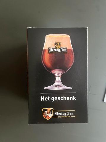 Hertog Jan Bockbier Glazen - Nieuw in Doos (4 stuks) beschikbaar voor biedingen