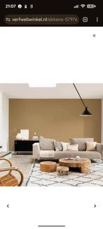 Flexa Creations muurverf Puur Oker 5 liter ongeopend, Ophalen of Verzenden, Nieuw