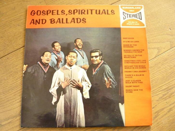 LP "Gospels, Spirituals and Ballads" van Cottonfield Singers, Cd's en Dvd's, Vinyl | Wereldmuziek, Gebruikt, Overige soorten, 12 inch