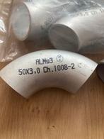 Aluminium Lasbocht 50 x 3,0 mm, Ophalen of Verzenden, Nieuw, Aluminium