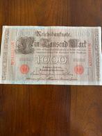 Een duits reichsbanknote biljet van 1000 mark, Ophalen of Verzenden, Duitsland