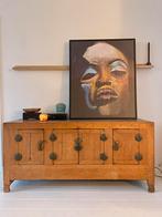 Antiek chinees oosters dressoir kast, Huis en Inrichting, Kasten | Dressoirs, Ophalen, Gebruikt, 25 tot 50 cm, 100 tot 150 cm