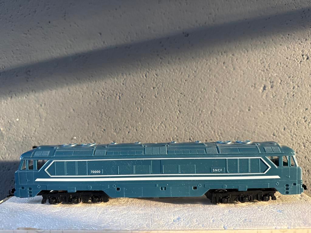 SNCF Locomotief 70000, Hobby en Vrije tijd, Modeltreinen | H0, Overige merken, Gebruikt, Ophalen of Verzenden, Analoog