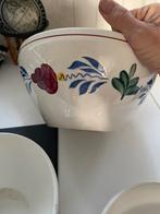 Boerenbont servies 5 schalen set, Huis en Inrichting, Ophalen, Aardewerk, Boerenbont, Schaal of Schalen