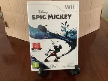 Wii disney epic mickey beschikbaar voor biedingen