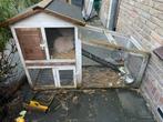 Konijnenhok (buiten), Dieren en Toebehoren, Ophalen, 90 cm of meer, Konijn, Hok