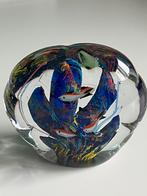 Murano glazen Aquarium presse papier, Ophalen of Verzenden