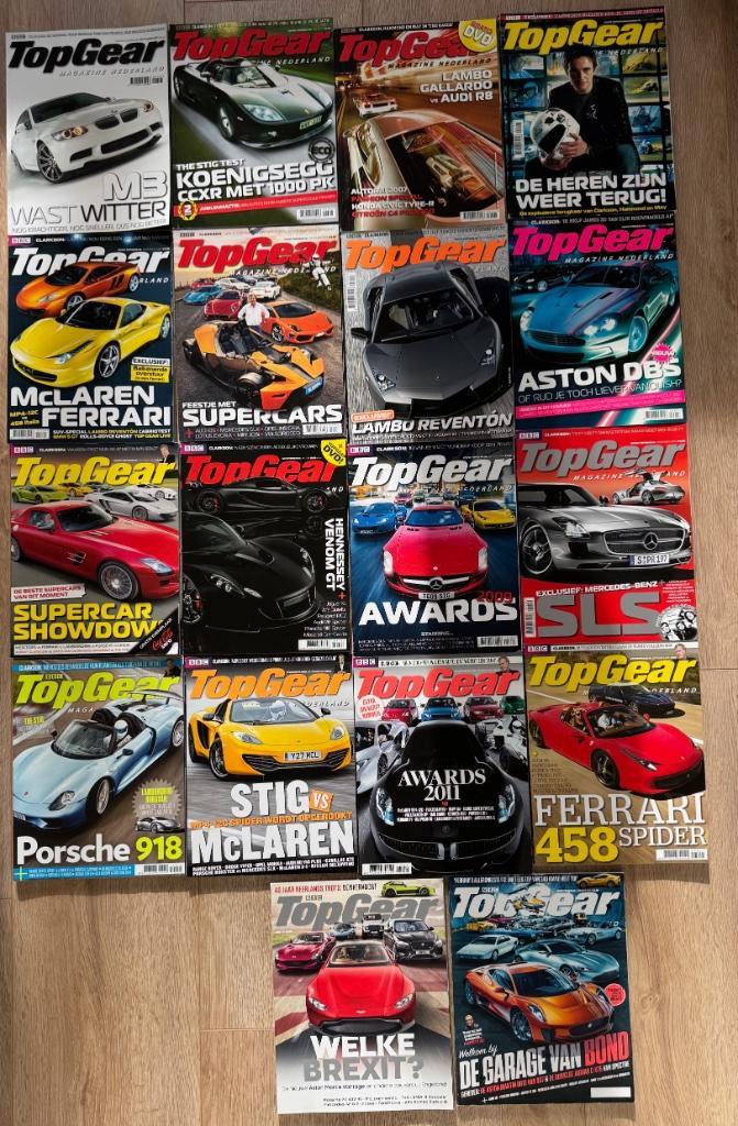 TopGear magazines (18X), Boeken, Auto's | Folders en Tijdschriften, Gelezen, Algemeen, Ophalen of Verzenden