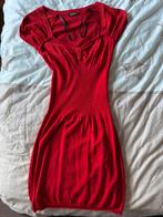 Morgan jurkje rood stof maat S getailleerd, Zo goed als nieuw, Maat 36 (S), Boven de knie, Rood
