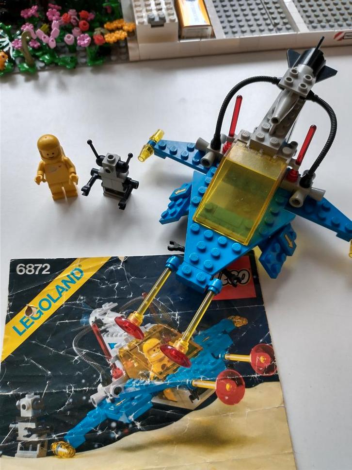 Lego Legoland 6872 Lunar patrol craft, 80s/vintage., Kinderen en Baby's, Speelgoed | Duplo en Lego, Gebruikt, Lego, Complete set