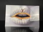 Luxe LV lip plexiglass schilderij, Ophalen of Verzenden