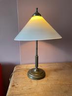 Tafellamp, Huis en Inrichting, Lampen | Tafellampen, Minder dan 50 cm, Gebruikt, Ophalen, Glas