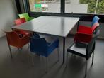 Kantinestoelen kantoorstoelen vergaderstoelen Ice850, Blauw, Ice850, Ophalen of Verzenden, Zo goed als nieuw
