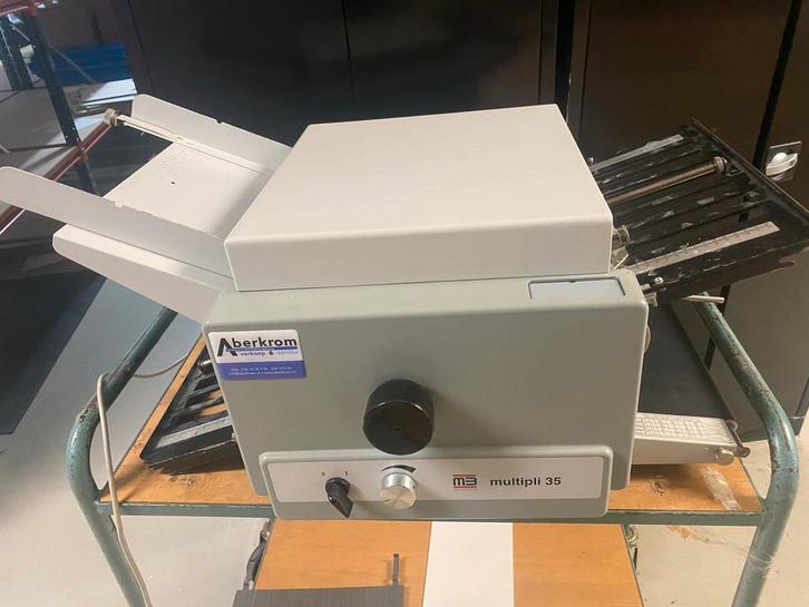 MB Multipli 35 Vouwmachine - Professioneel, Doe-het-zelf en Verbouw, Gereedschap | Machine-onderdelen en Toebehoren, Gebruikt