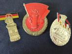 DDR:  Mijnbouw - mijnwerker (tag der deutschen Bergmannes), Ophalen of Verzenden, Zo goed als nieuw