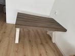 Rechthoekige eettafel 163 x 102 cm, Huis en Inrichting, Tafels | Eettafels, Ophalen, Gebruikt, 100 tot 150 cm, Vijf personen of meer