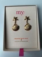 My Jewellery Oorbellen met Schelpjes - Nieuw!, Sieraden, Tassen en Uiterlijk, Overige materialen, Hangers, Nieuw, Ophalen of Verzenden