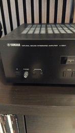 Yamaha A-S201 receiver zwart, Ophalen of Verzenden, Zo goed als nieuw, 120 watt of meer, Yamaha