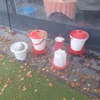 Voer en drinkbakken, Dieren en Toebehoren, Pluimvee, Meerdere dieren, Kip