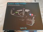 logithec flight yoke, Computers en Software, Joysticks, Ophalen of Verzenden, Zo goed als nieuw, Logitech G Saitek