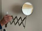 Uittrekbare scheerspiegel/make-up spiegel, Huis en Inrichting, Woonaccessoires | Spiegels, Ophalen, Minder dan 50 cm, Zo goed als nieuw