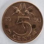 Nederland 1950 - 5 cent munt - drks, Ophalen of Verzenden, Koningin Juliana, 5 cent, Losse munt