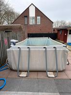 Zwembad 5,5x2,5m incl. pomp, hoes, trap en accessoires, Tuin en Terras, Ophalen, Gebruikt, Rechthoekig, Minder dan 80 cm