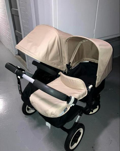 Bugaboo Twin Kinderwagen - Duowagen, Kinderen en Baby's, Kinderwagens en Combinaties, Gebruikt, Kinderwagen, Bugaboo, Duowagen