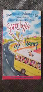 Superjuffie op kamp - luisterboek, Boeken, Luisterboeken, Kind, Cd, Ophalen of Verzenden, Janneke Schotveld