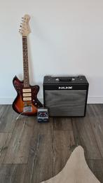 gitaar met versterker, Met versterker, Zo goed als nieuw, Solid body, Ophalen