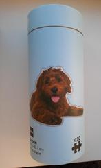 Hema shaped puzzel 420 stukjes Hond, Hobby en Vrije tijd, Denksport en Puzzels, Ophalen of Verzenden, Minder dan 500 stukjes, Zo goed als nieuw