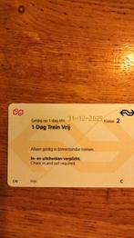 NS dagkaart, Tickets en Kaartjes, Trein, Bus en Vliegtuig, Eén persoon, Trein, Nederland, Algemeen kaartje
