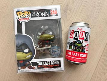 Funko pop! The last ronin (gratis soda) beschikbaar voor biedingen