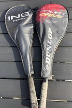 2 st Squash racket, Ophalen of Verzenden, Gebruikt, Racket, Dunlop