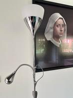 Vloerlamp - 2-in-1 schemerlamp en leeslamp, Huis en Inrichting, Lampen | Vloerlampen, Ophalen, Gebruikt, 150 tot 200 cm