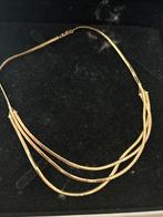 14 karaat gouden collier, Sieraden, Tassen en Uiterlijk, Kettingen, Goud, Ophalen of Verzenden, Zo goed als nieuw