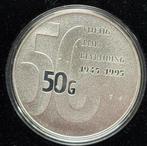 Zilveren 50,— gulden munt. 1995. PROOF, Postzegels en Munten, Munten | Nederland, Koningin Beatrix, Zilver, Ophalen of Verzenden